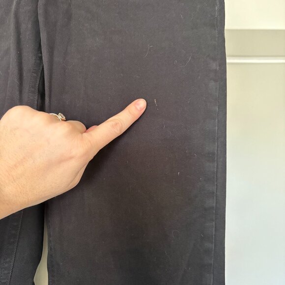 Everlane The Straight-Leg Crop Size 4 Black - Picture 5 of 6